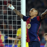 Raphinha está firmando una Champions histórica con el FC Barcelona y ya suma 19 goles + asistencias en la presente edición. El brasileño podría superar a Cristiano Ronaldo si el equipo avanza hasta la final en Múnich.